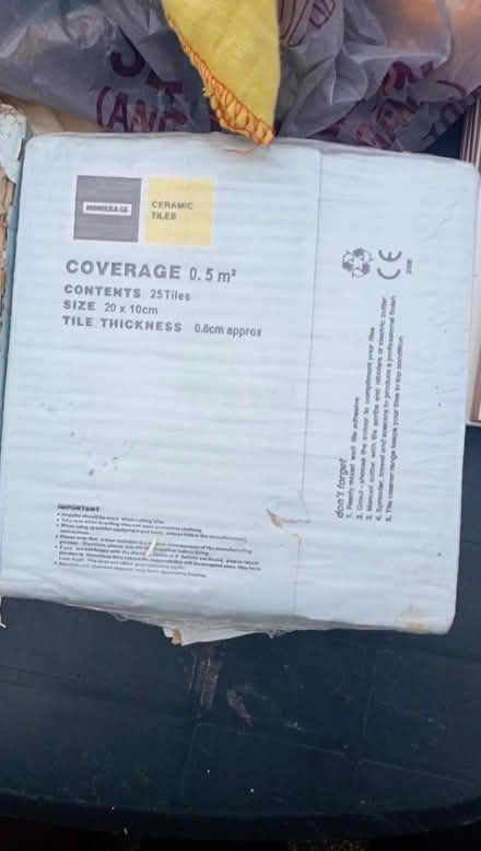 Photo of free Wall tiles (Belmont Sutton SM2 to 6JB) #2