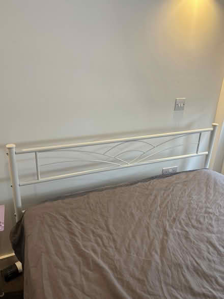 Photo of free Metal bed - Double (Saint Luke's EC1Y) #1