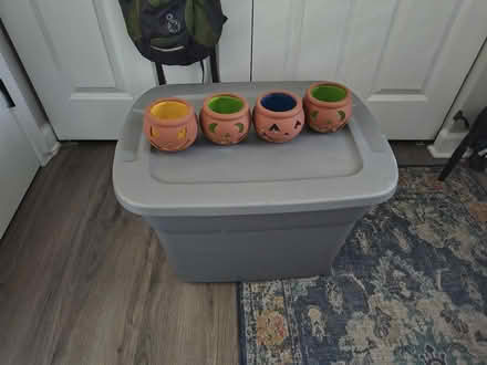Photo of free Halloween deco and bin (21702) #2