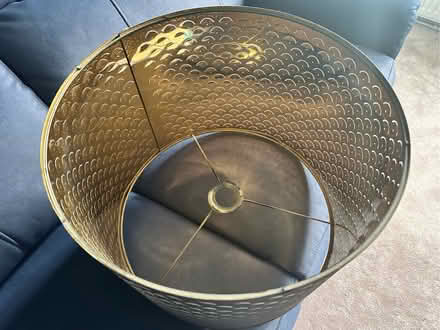 Photo of free Black and gold lampshade (Cosby LE9) #3