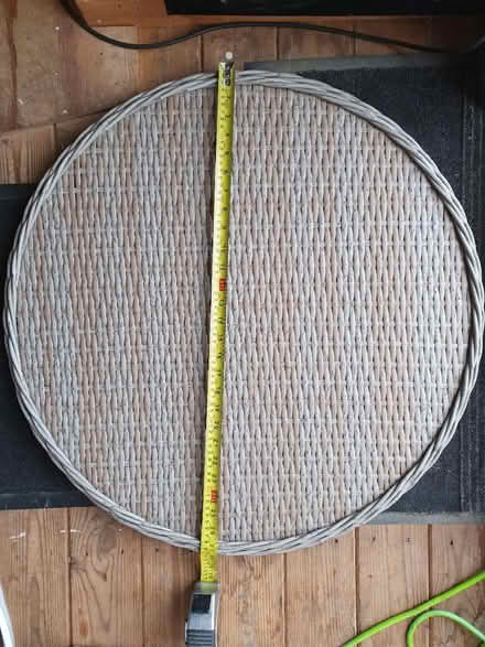 Photo of free Rattan table top (South Chailey Lewes BN8) #1