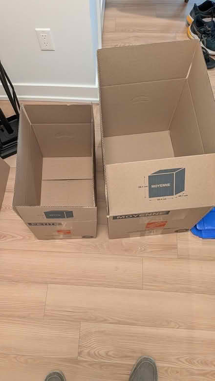 Photo of free Moving boxes (Orléans) #1