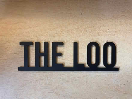 Photo of free The Loo (Toilet Door Sign) (Cambridge CB4) #1