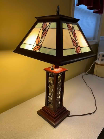 Photo of free Mission Style Lamp (Owings Mills,MD) #3