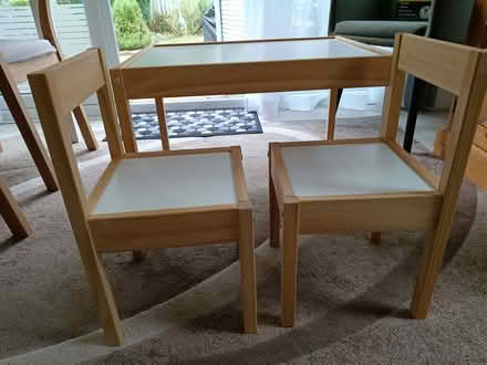 Photo of free Child's table and 2 chairs (Portishead BS20) #1