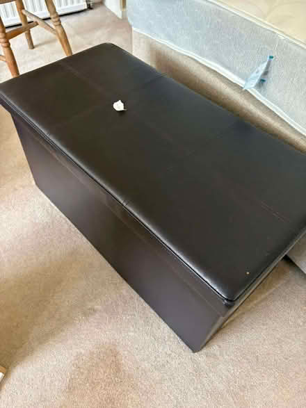 Photo of free Furniture - 3 bedside table, 1 kitchen trolley, 1 ottoman (Tufnell Park N19) #3
