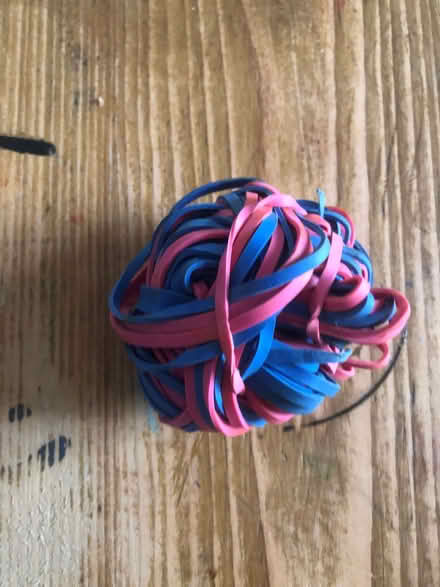 Photo of free Ball of elastic bands (Sprowston NR7) #1