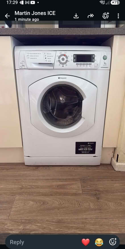 Photo of free Working washing machine (Holbrooks CV6) #1