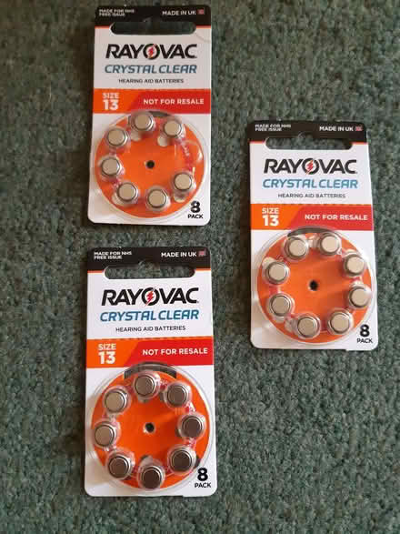 Photo of free Size 13 Hearing Aid Batteries (Kidlington OX5) #1