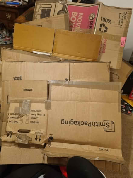 Photo of free 16 large Cardboard boxes (Wray crescent, N4) #3