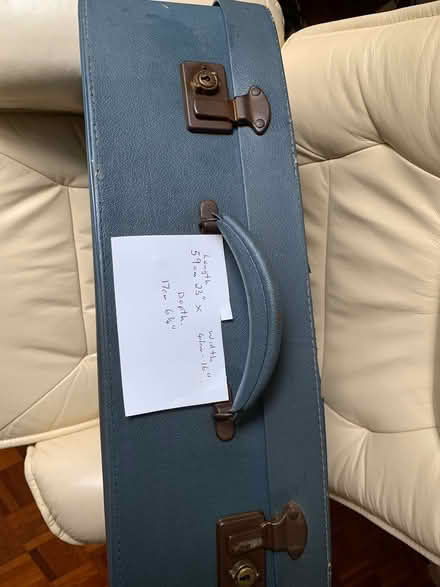 Photo of free Small vintage suitcase (Nast Hyde Farm AL10) #2