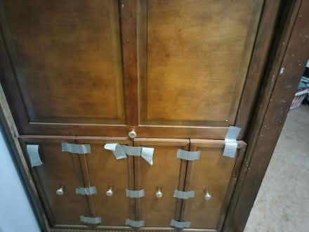 Photo of free Old entertainment center (Atkins area) #1