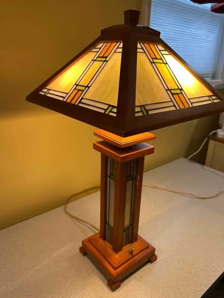 Photo of free Mission Style Table Lamp (Owings Mills,MD) #2