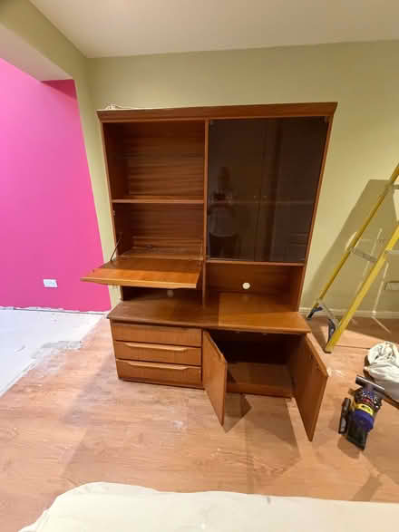 Photo of free Teak dresser/sideboard (Forest Green GL6) #2