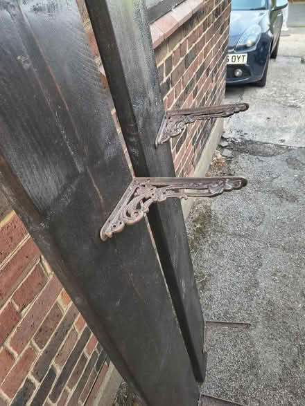 Photo of free Shelves/Long Scaffold Board Length With Brackets (East Hill DA1) #2