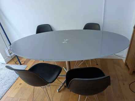 Photo of free Glass Topped Dining Room Table & Chairs (Clapham SW4) #2