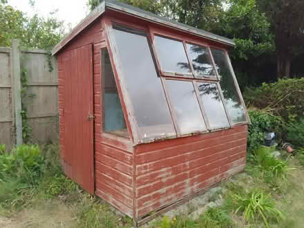 Photo of free Window glass from potting shed (Falmouth Boscawen) #1