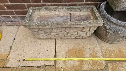 Photo of free Large Garder planters, stone effect (Fareham PO14) #4