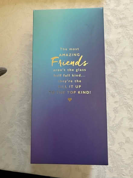 Photo of free Amazing Friend glass goblet (Bradmore WV3) #1