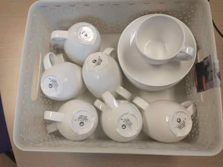 Photo of free 12 Cups & Saucers (Central HORSHAM RH12) #1