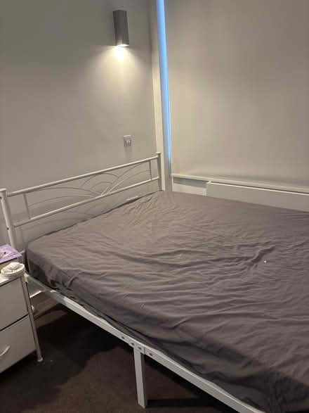 Photo of free Metal bed - Double (Saint Luke's EC1Y) #2