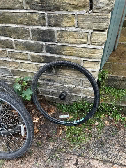 Photo of free Spare bike wheel (BD18 Saltaire) #1