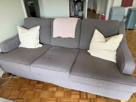 Photo of free Sofa- Three seater (Fishbourne near Chichester) #1