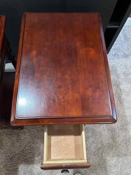 Photo of free Set of 2 wood end tables (Owings Mills,MD) #3