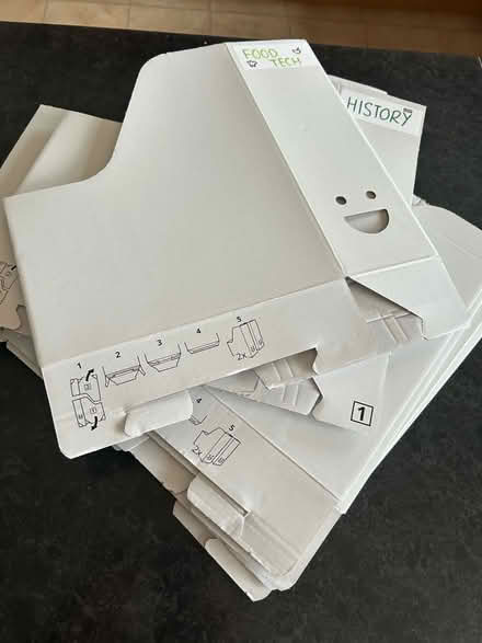 Photo of free Cardboard magazine files (Shelton Lock DE73) #1