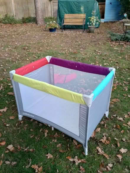 Photo of free Travel cot (Hanworth RG12) #3