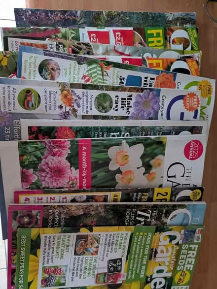Photo of free Gardening magazines (Shippon OX13) #1