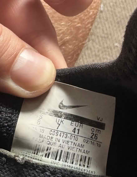 Photo of free Nike trainers size 7 (Bow, East London. E3) #3