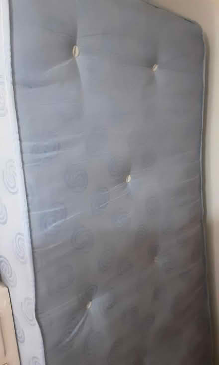 Photo of free Single hardly used bed and mattress (Hanworth) #1
