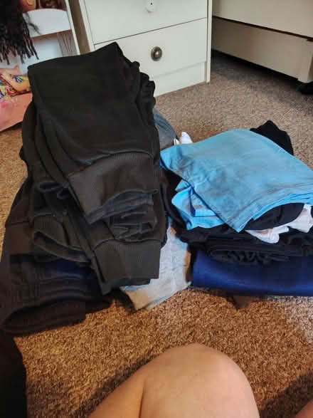 Photo of free Large black bag boys joggers (RG2) #1
