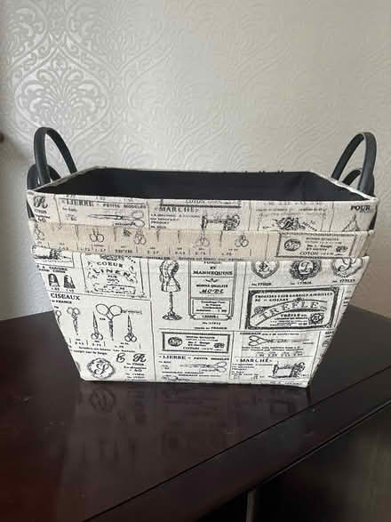 Photo of free 3 storage baskets with handles (Sale M33) #1