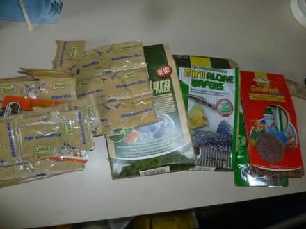Photo of free fish food dates expired (Runcton PO20) #1