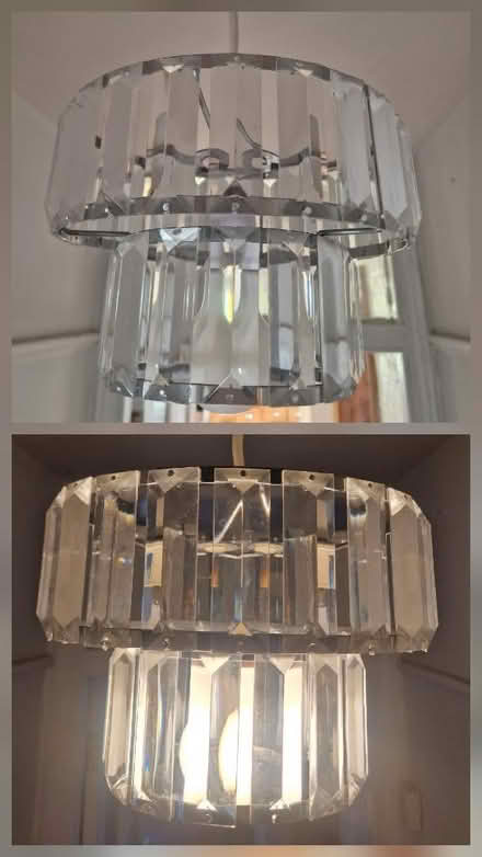 Photo of free Acrylic lightshades for pendant lights (Brenchley TN12) #1
