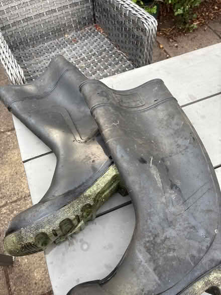 Photo of free Pair of black wellies (Goodmayes IG3) #1
