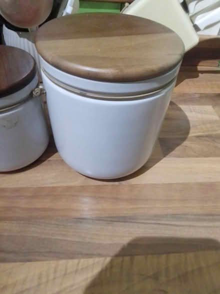 Photo of free Ceramic cabisters Tea, coffee ect (Killamarsh S21) #2