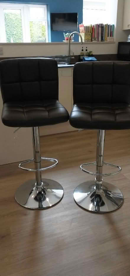 Photo of free Pair of breakfast bar stools (Aspley Guise MK17) #1