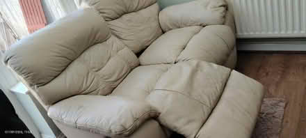 Photo of free Reclining leather 2 seater (Wd18) #1