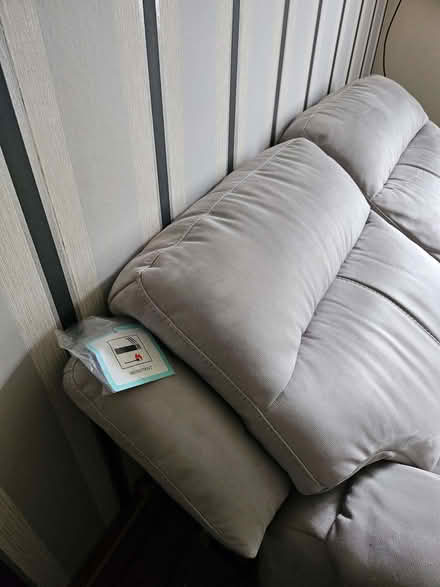 Photo of free Grey Suede Electric Double Chair Recliner (Walton ST15) #1