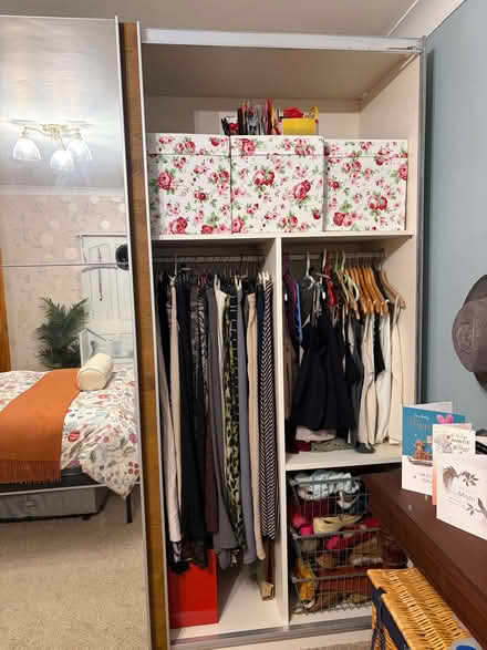 Photo of free Good quality large sliding door wardrobe (Great Chishill SG8) #3