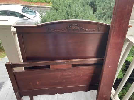 Photo of free Twin bed frame (Cambridge) #2