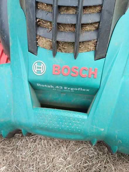 Photo of free Broken Bosch lawnmower (Haldens AL7) #2