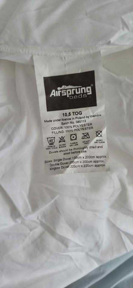 Photo of free Single Duvet (Eynesbury PE19) #2