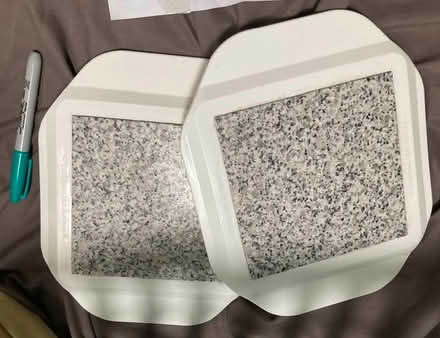 Photo of free 2 microwaveable hot plates (Ravenna) #2