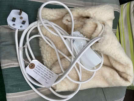 Photo of free Sheepskin electric blanket (St. Dunstan's CT2) #1