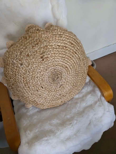 Photo of free Jute Cushion & Painting (East Dulwich SE22) #3