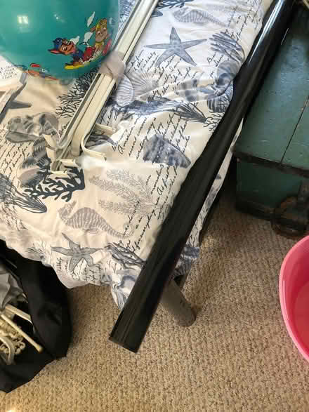 Photo of free queen size metal frame bed (Acushnet, MA near Rte. 105) #2